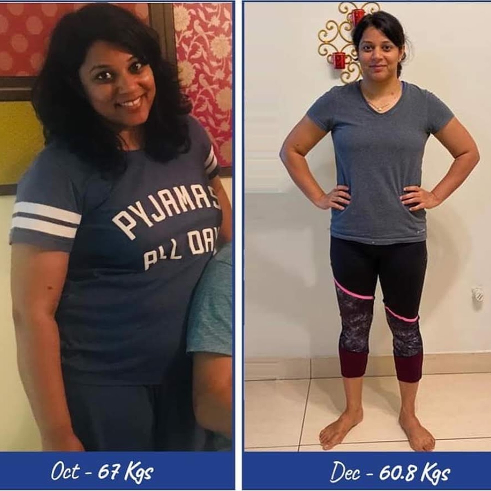 Weight Loss 67kg to 60.8kg